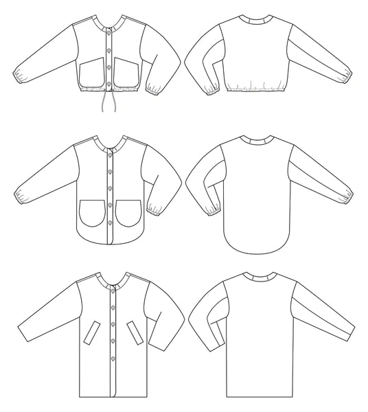 Emmi Jacket pattern- Papercuts