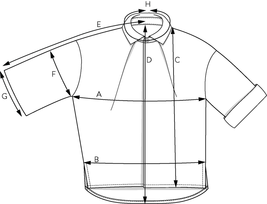 Front Pleat Shirt Pattern- The Assembly Line