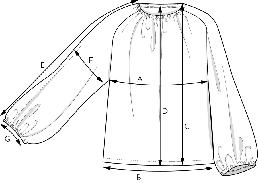 Billow Blouse Pattern- The Assembly Line