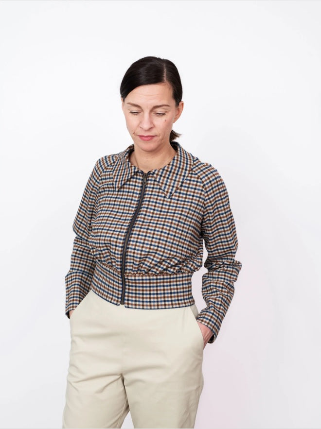 Cropped Jacket Pattern- The Assembly Line