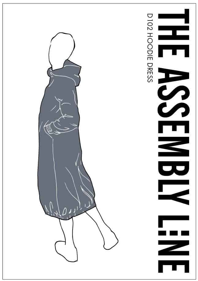 Hoodie Dress Pattern- The Assembly Line