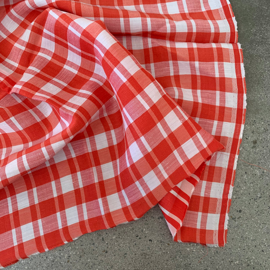 Sunny Red   $26 per metre DISCOUNTED TO $10/M