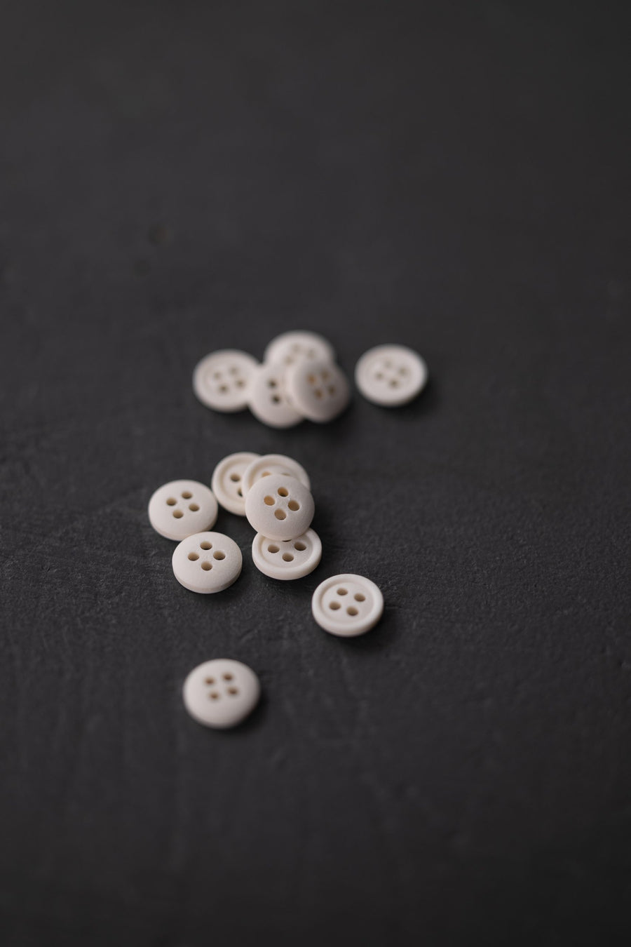 Cotton Button 11mm WHIITE- Merchant Mills