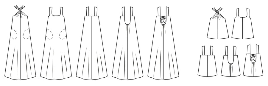 Aalto Dress/Top pattern- Papercuts