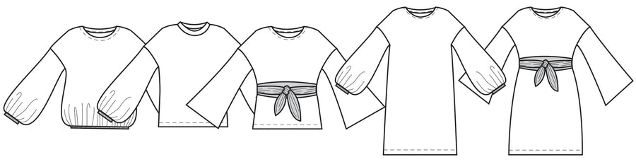 Array Top/Dress pattern- Papercuts