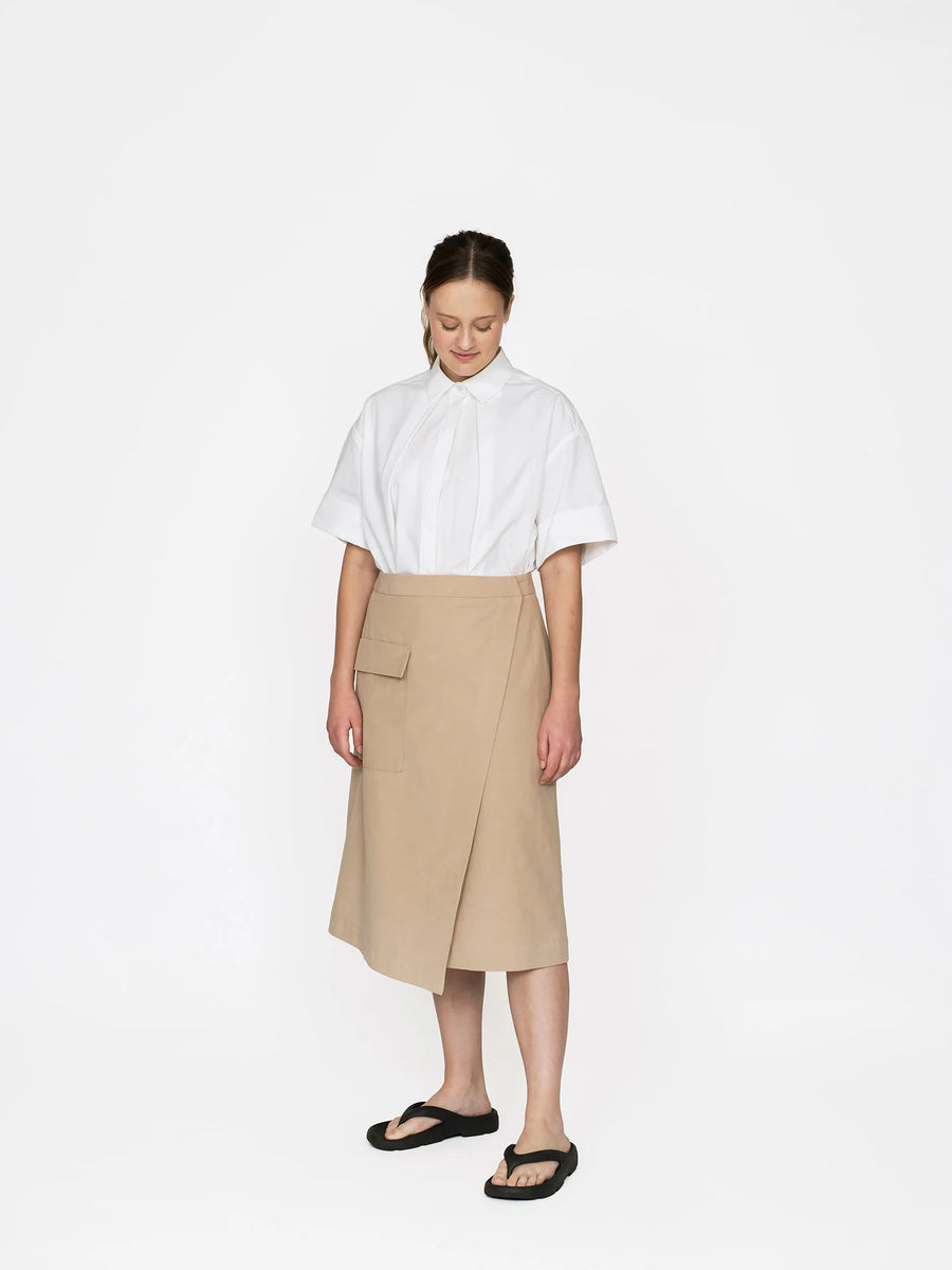 Asymmetric Midi Skirt Pattern- The Assembly Line