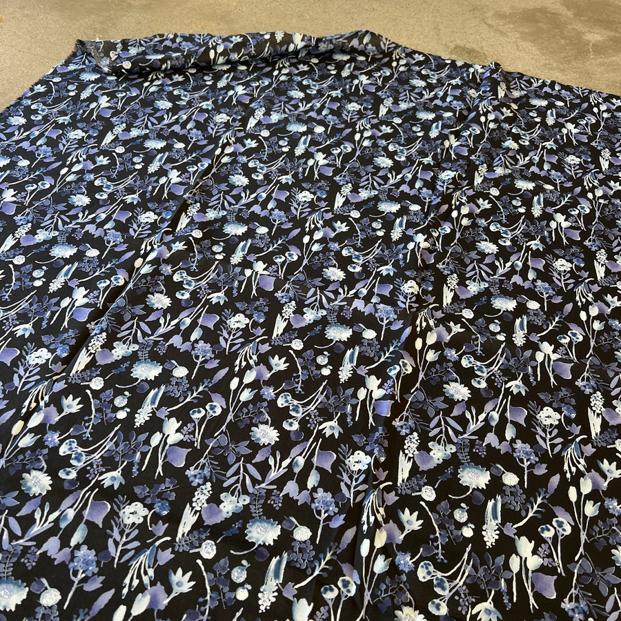 Ditsy Days Indigo $16.50 per metre