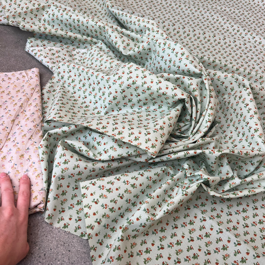 Petal Wave Mint $22 per metre