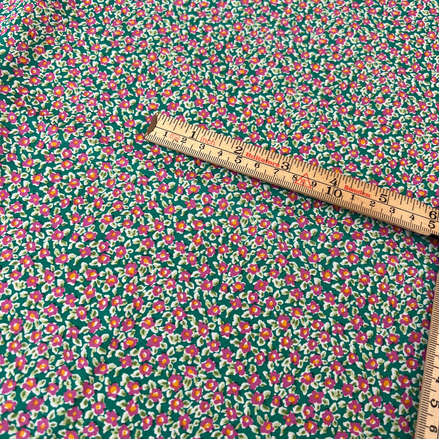 Petite Bloom Green   $22 per metre