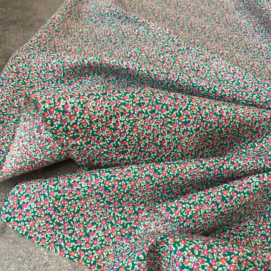 Petite Bloom Green   $22 per metre