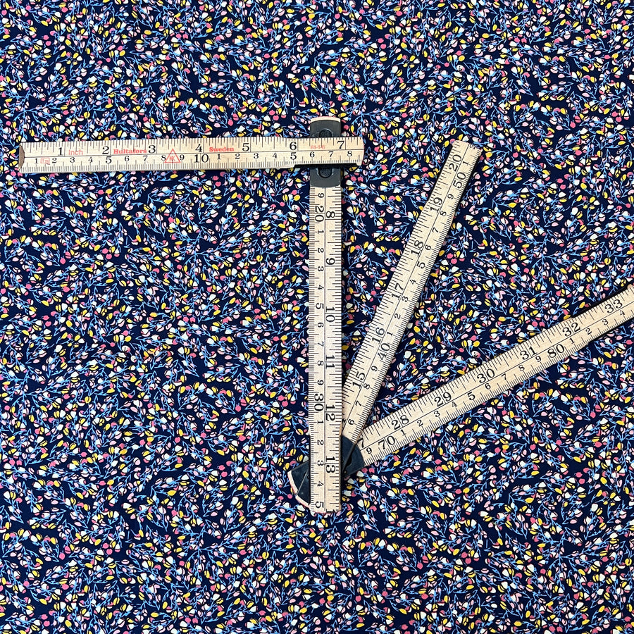 Meadow Navy $22 per metre