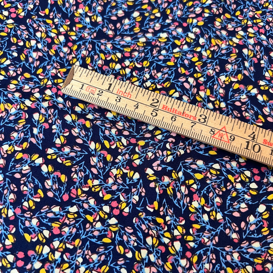 Meadow Navy $22 per metre