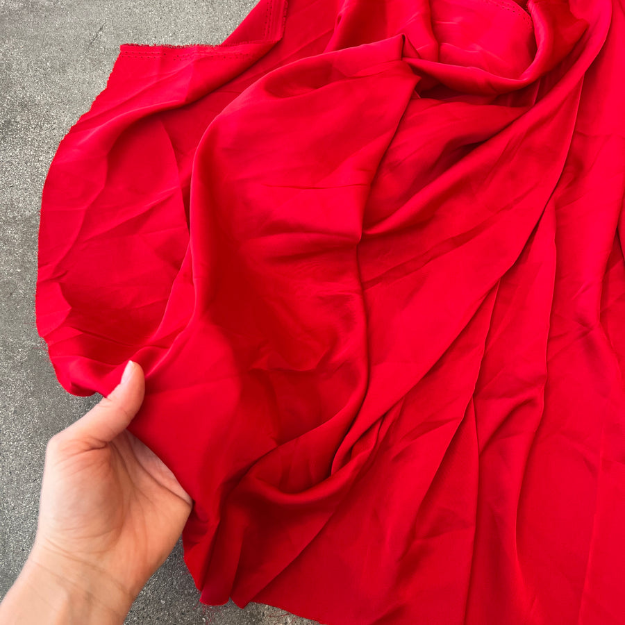 Imitation Acetate Red   $15 per metre