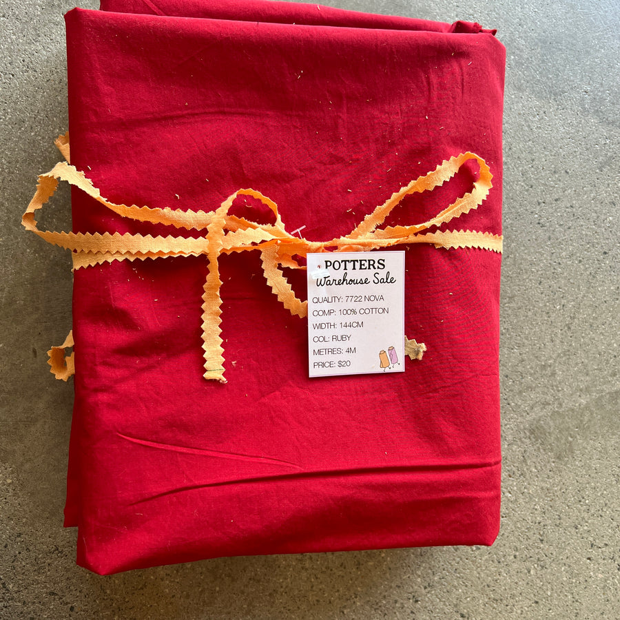 Nova cotton 4m packs $20