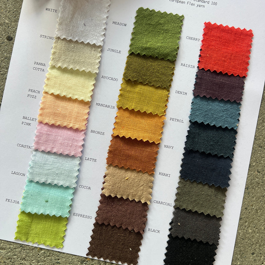 LULU SWATCH CARD   $10