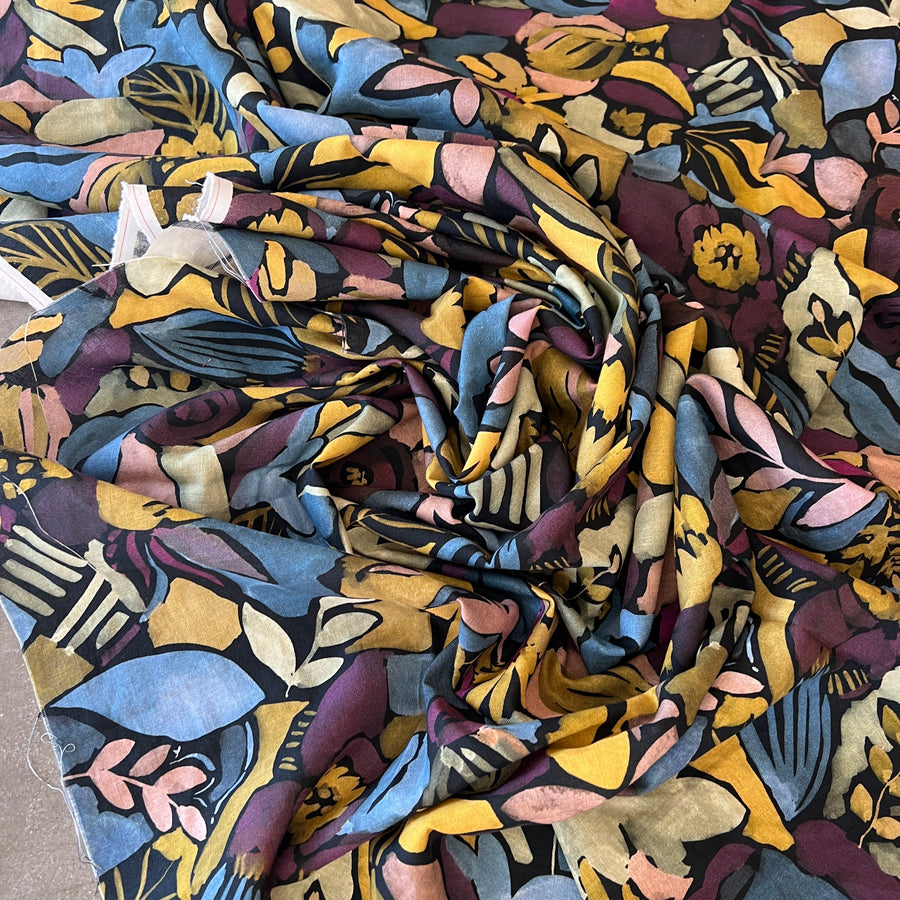 Posy Black  $37.00 per metre