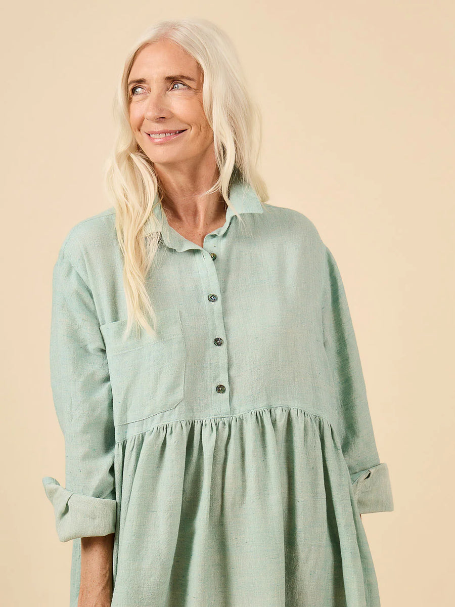 Jenna shirt + Shirdress pattern- Closet Core