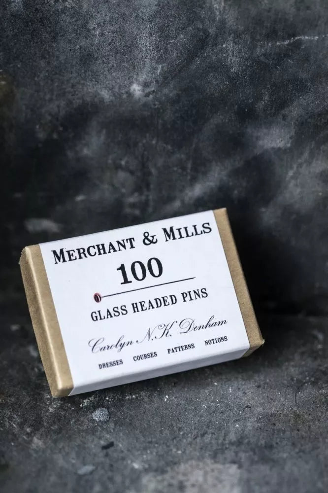 Glass Headed pins- Merchant Mills