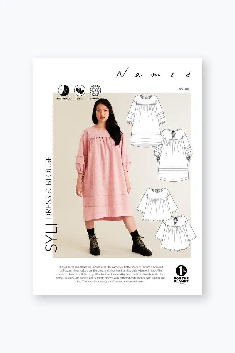 SYLI dress & dress pattern- Named Clothing