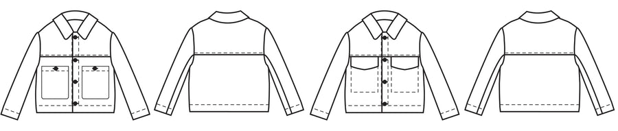 Stacker jacket pattern- Papercuts