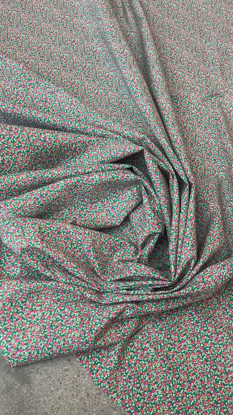 Petite Bloom Green   $22 per metre