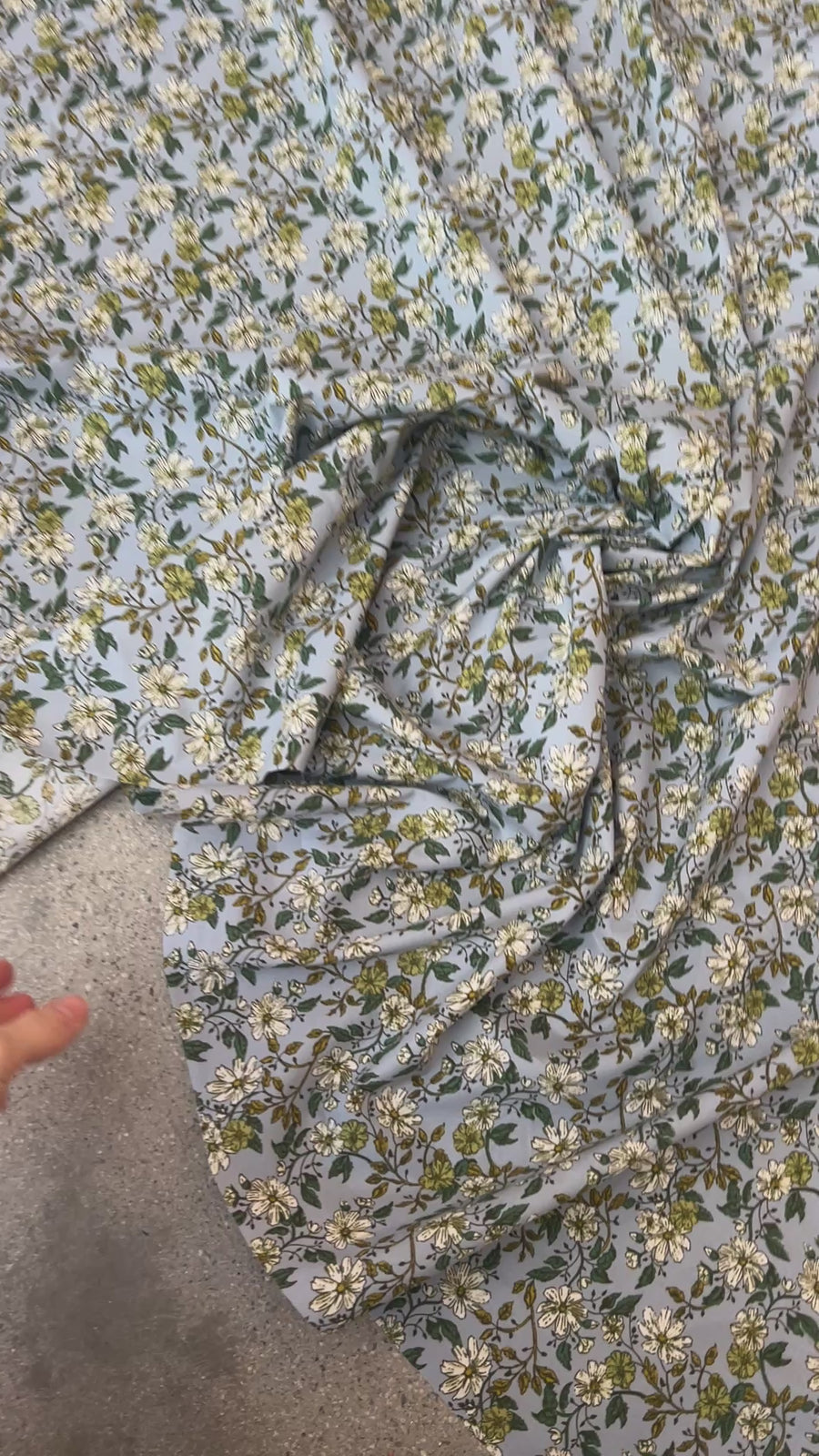 Tilda Blue $22 per metre
