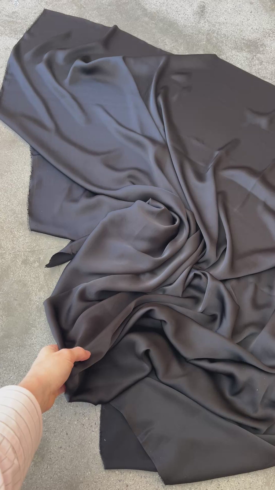 Imitation Acetate Black   $15 per metre