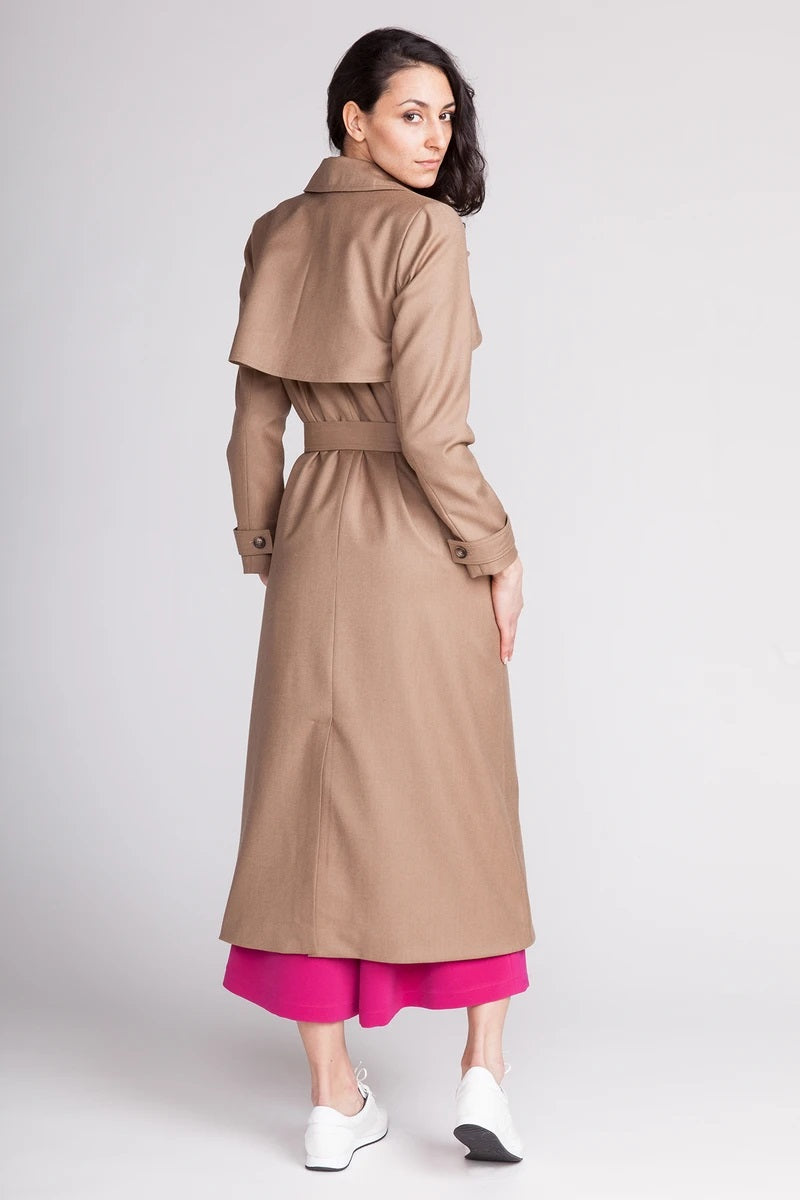 ISLA trench coat pattern- Named Clothing