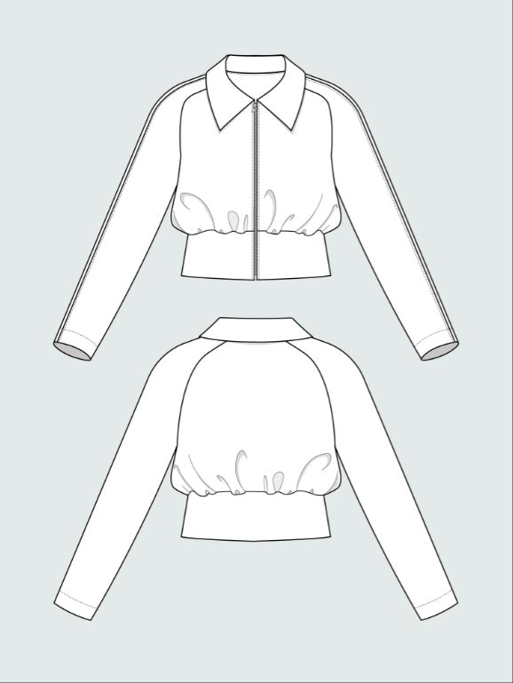 Cropped Jacket Pattern- The Assembly Line