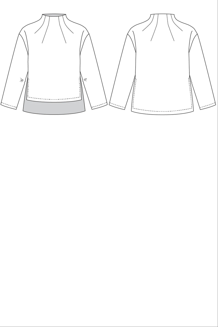 TALVIKKI sweater pattern- Named Clothing