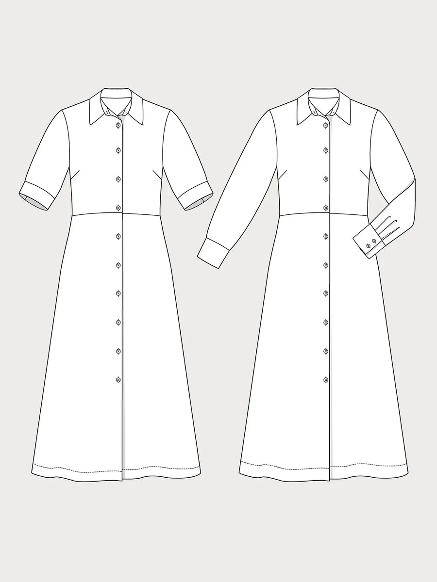 Shirt Dress Pattern- The Assembly Line