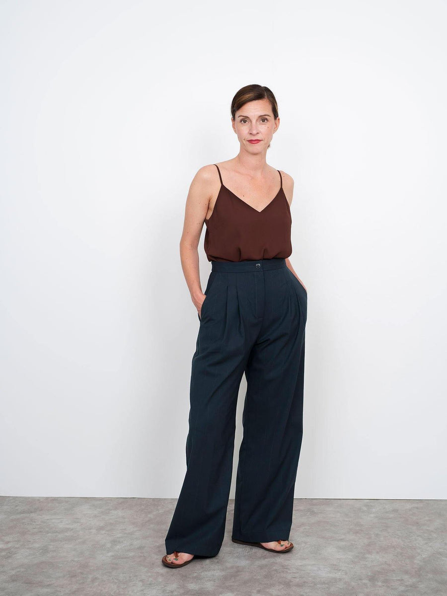 High Waisted Trousers Pattern- The Assembly Line