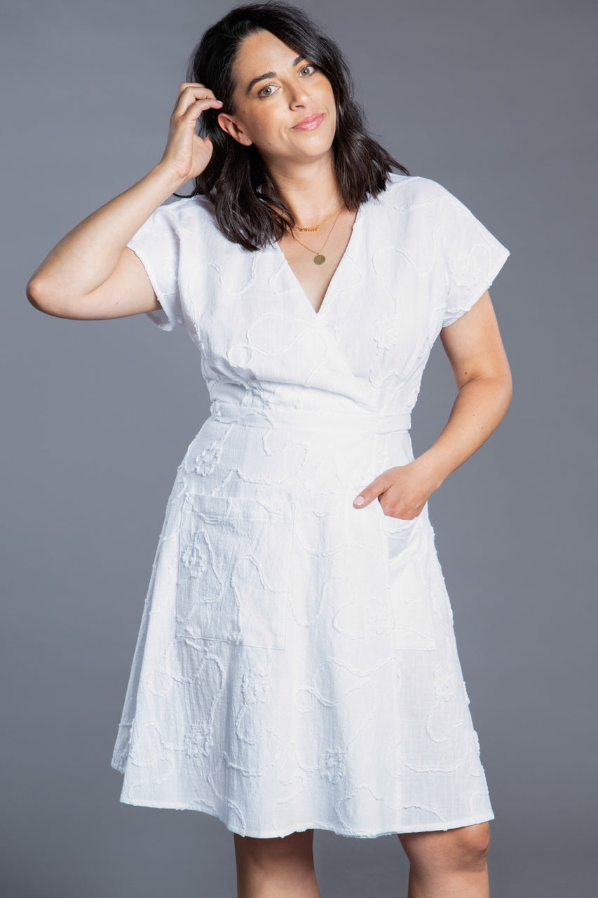 Elodie Wrap dress pattern- Closet Core