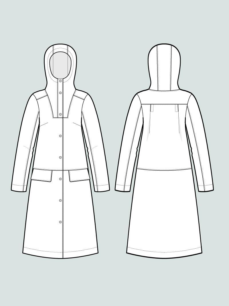 Hoodie Parka Pattern- The Assembly Line