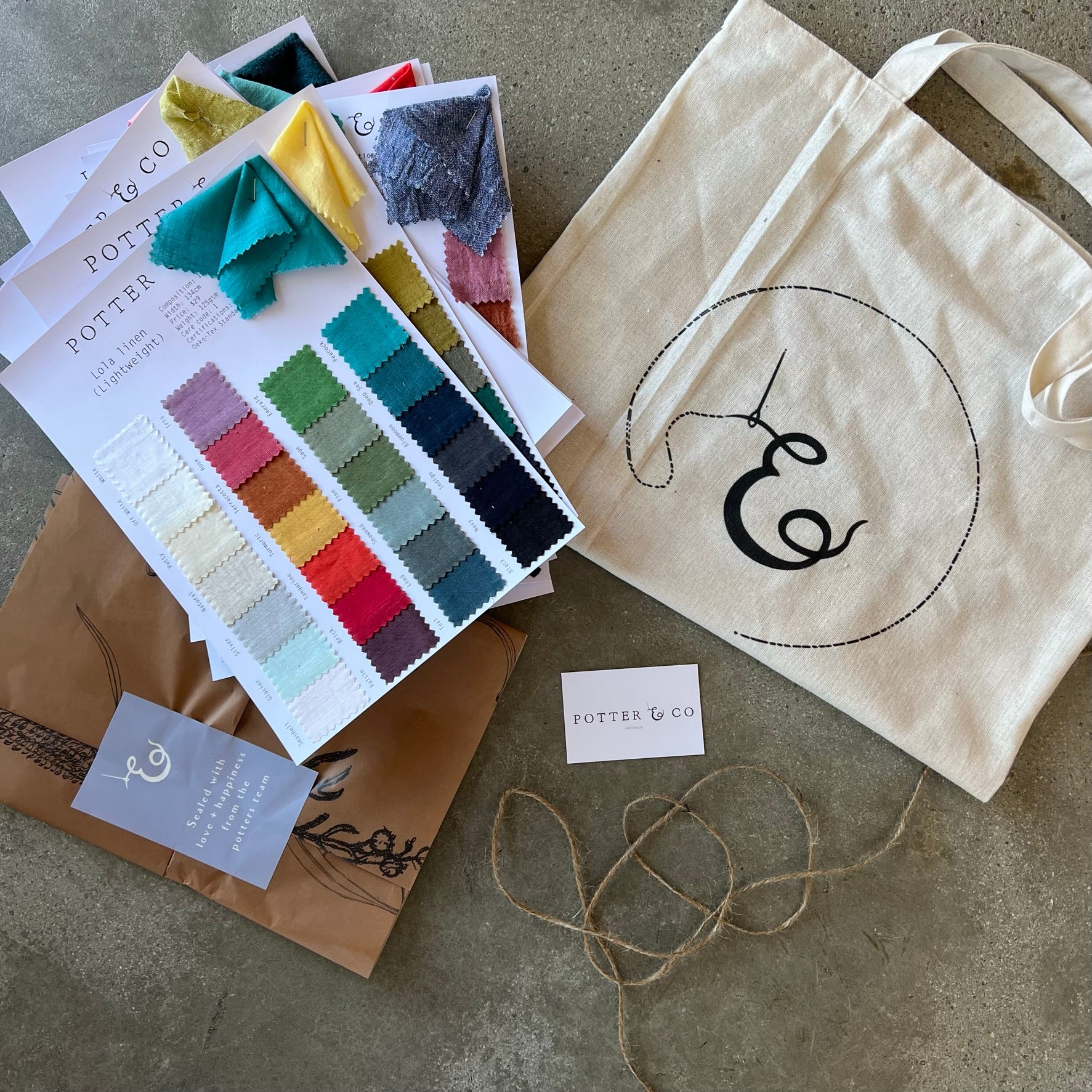 The Signature swatch pack $90 – Potter & Co Australia
