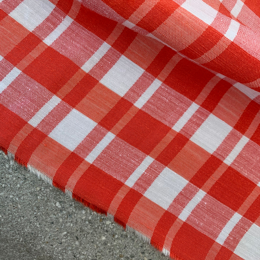 Sunny Red   $26 per metre DISCOUNTED TO $10/M