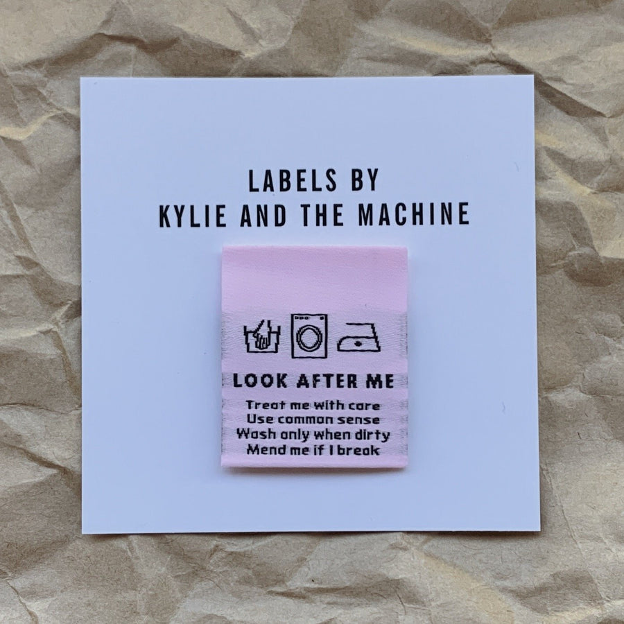 LOOK AFTER ME- Kylie and Machine labels