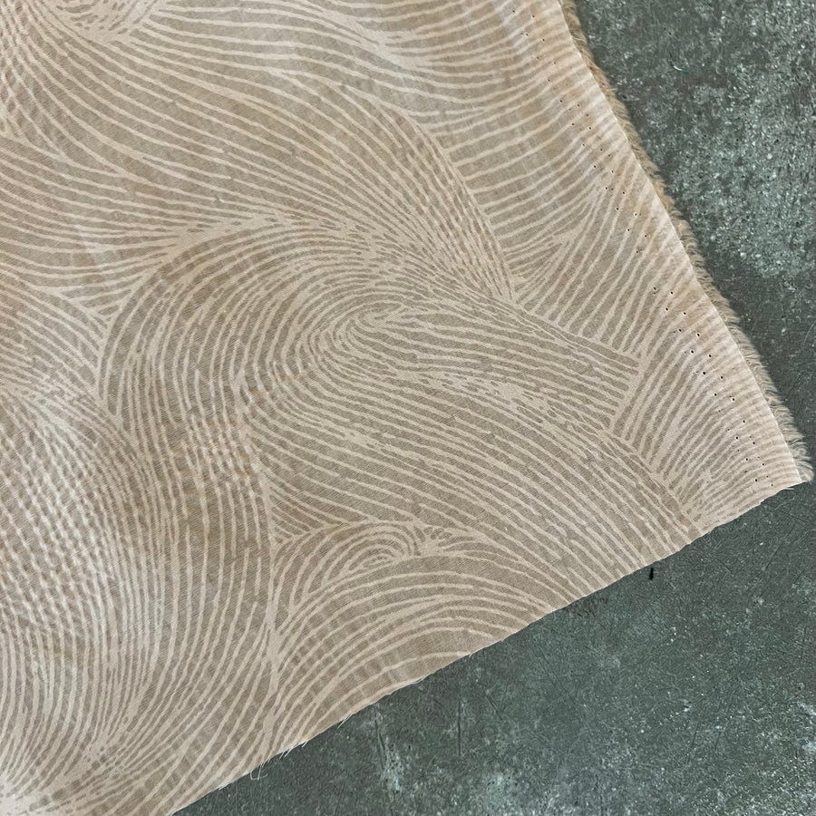 Swirl Apricot   Discounted to $10/m --WAS $20 per metre