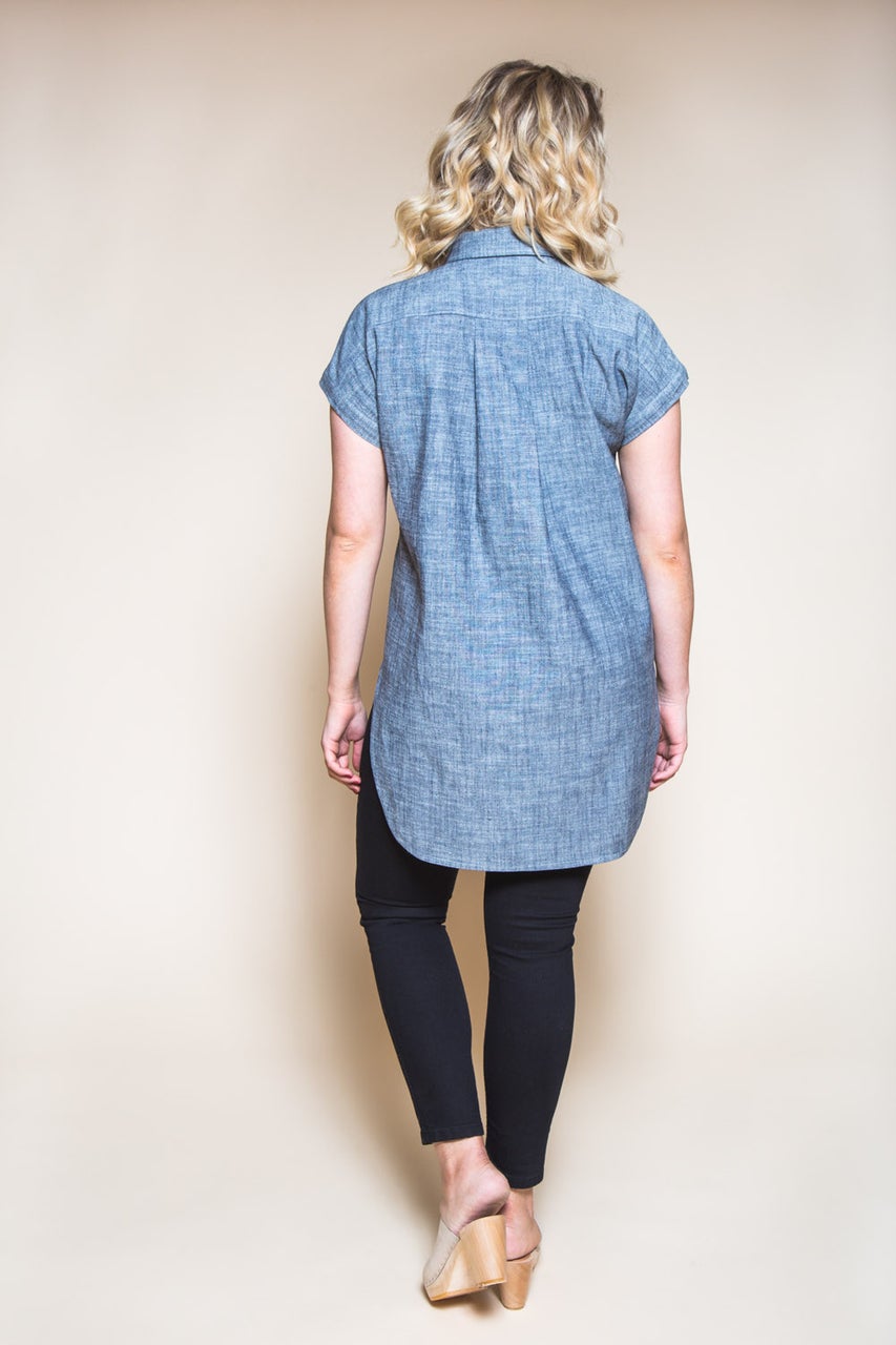Kalle Shirt & Shirtdress pattern- Closet Core