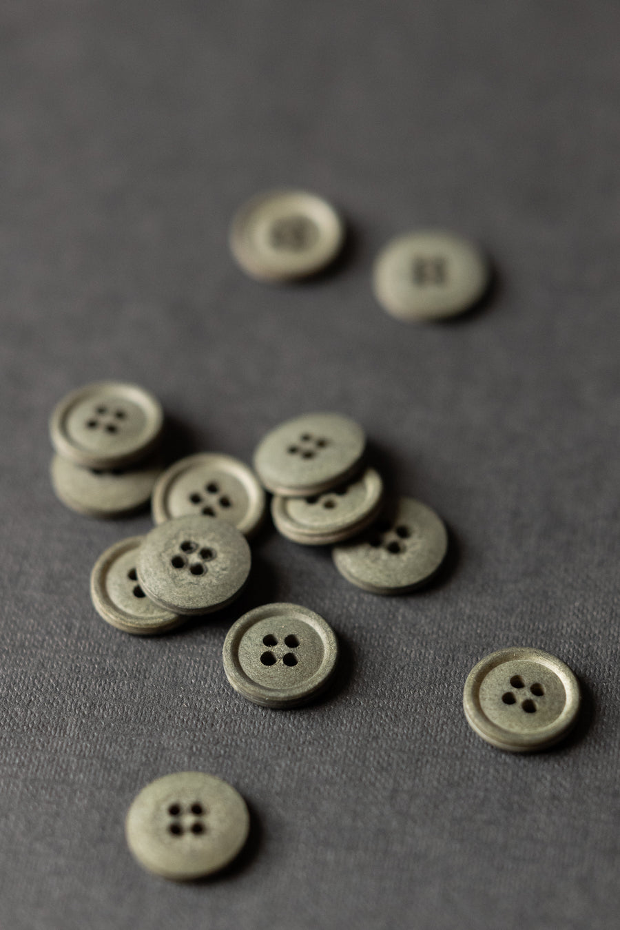 Cotton Button 15mm KNAPSACK- Merchant Mills
