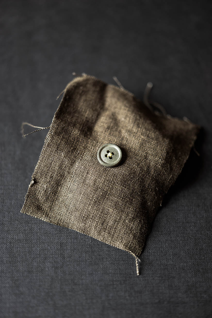 Cotton Button 15mm KNAPSACK- Merchant Mills