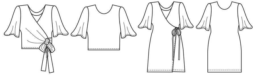 Sequence Blouce/Dress pattern- Papercuts