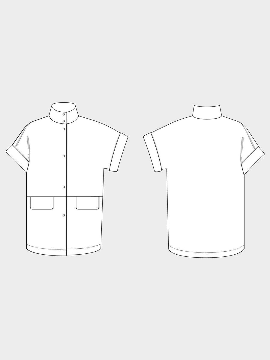 Cap Sleeve Vest Pattern- The Assembly Line