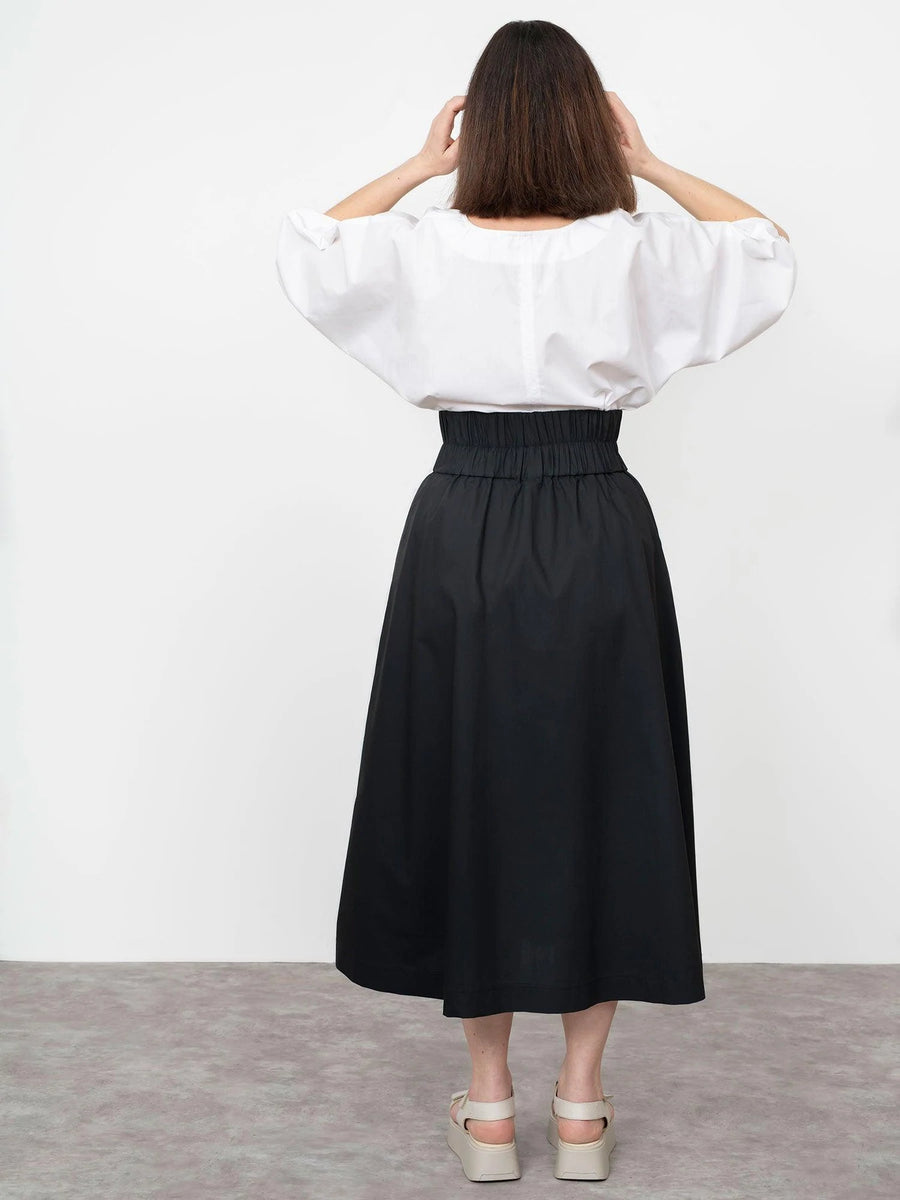 Elastic waist maxi skirt Pattern The Assembly Line Potter Co