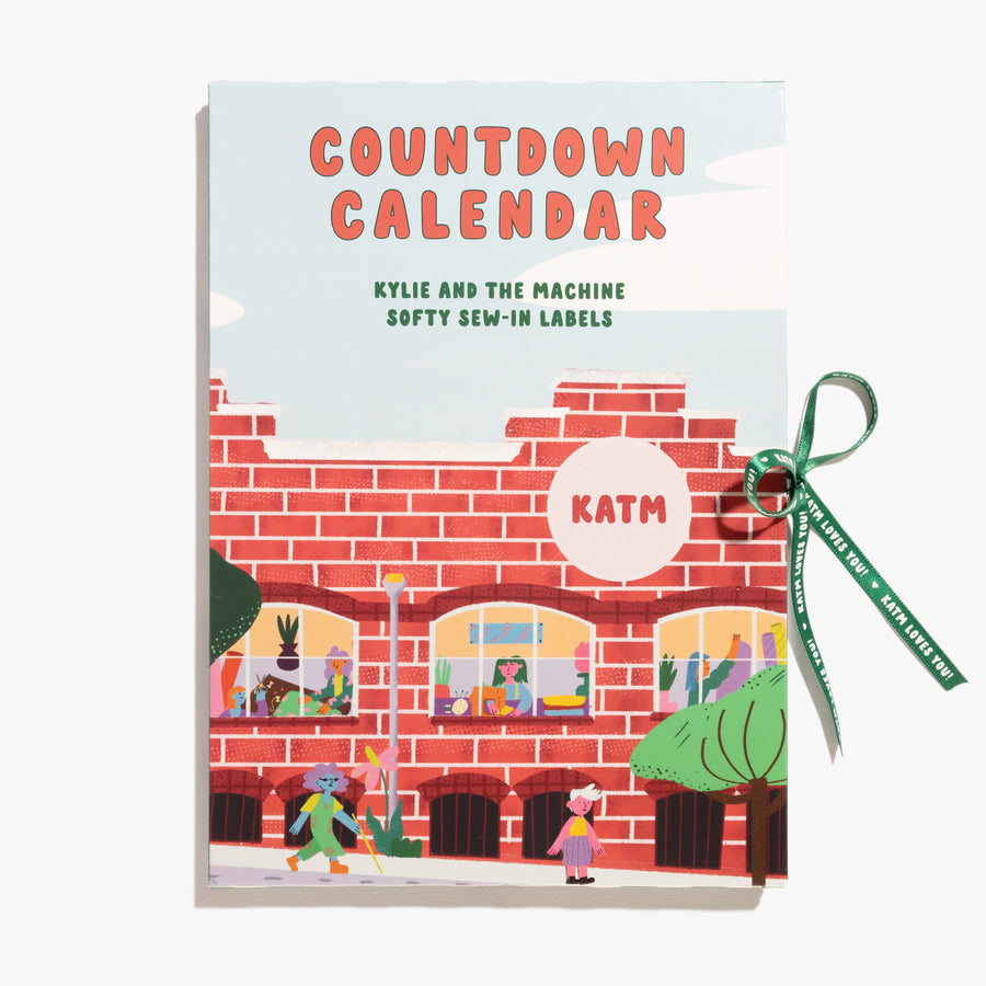 COUNTDOWN CALENDAR- Kylie and Machine labels