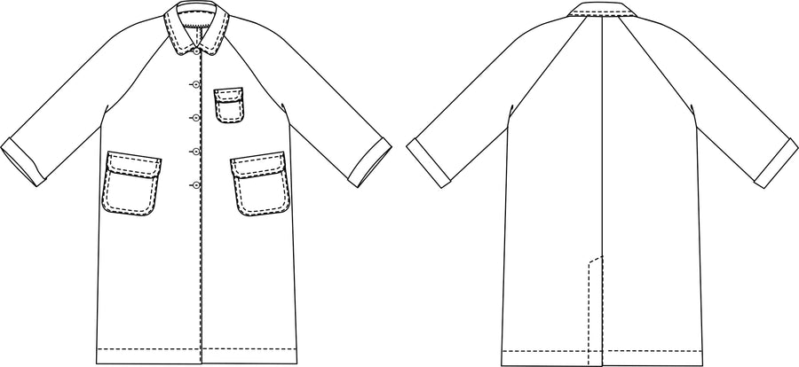 September coat pattern- Merchant Mills