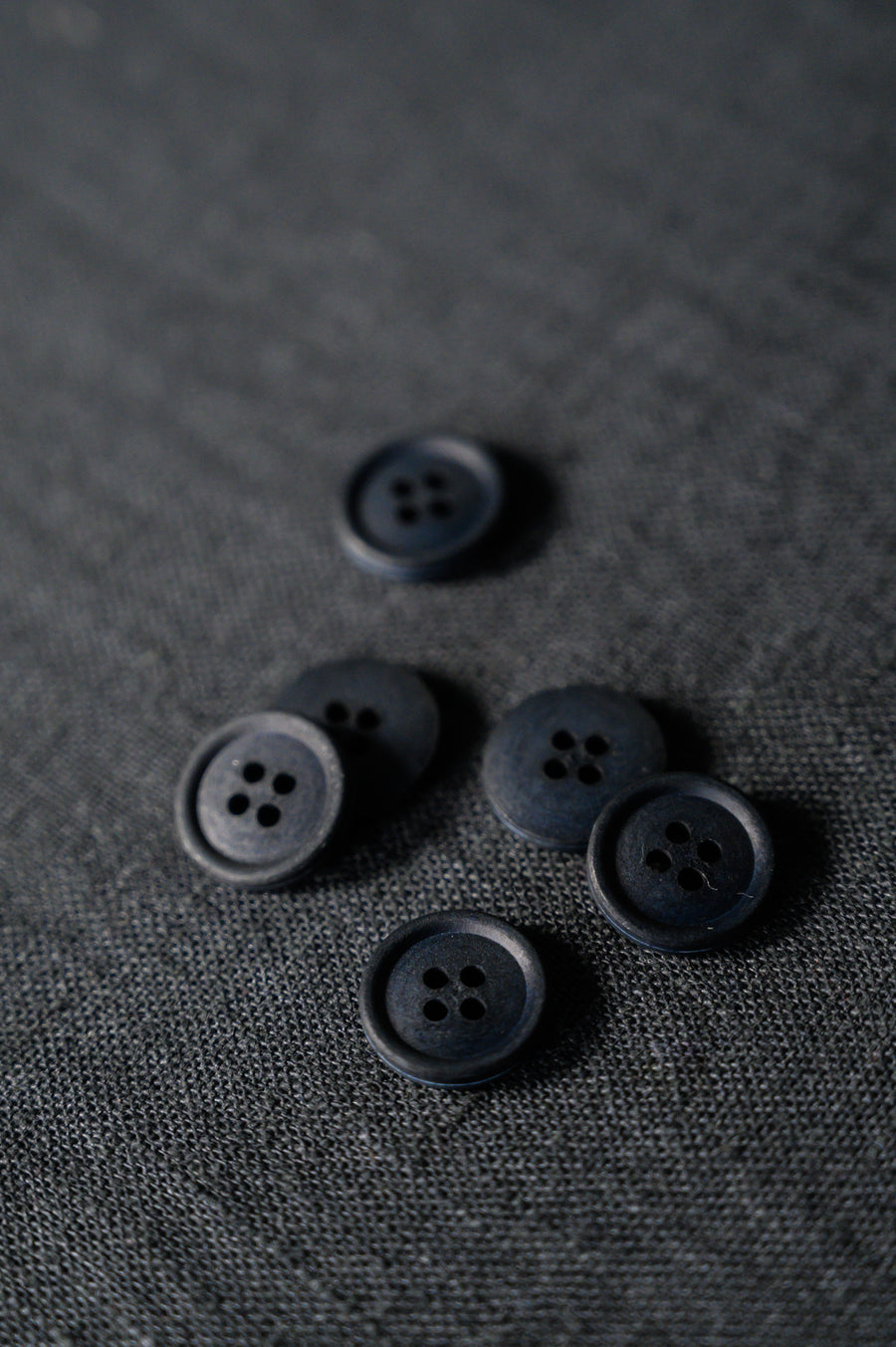 Cotton Button 15mm STUDIO NAVY- Merchant Mills